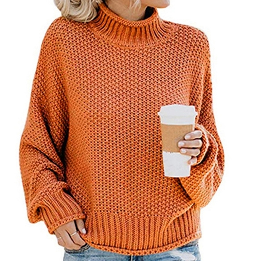 Fall turtleneck (orange 🍊)